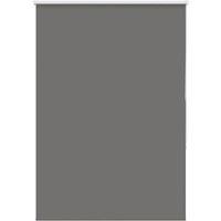 Berkfield Home Roller Blind Blackout Grey 110x130 cm Fabric Width 105.7 cm Polyester