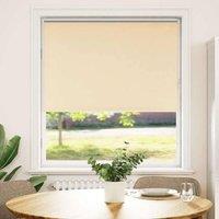 Berkfield Home Roller Blind Blackout Beige 100x130 cm Fabric Width 95.7 cm Polyester
