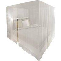 Berkfield Home Mosquito Net Bed Net Set Square 3 Openings 2 pcs in White