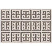 Berkfield Home Indoor & Outdoor Rug Short Pile Multicolour 120x180 cm Anti Slip | Size: Medium
