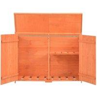 Berkfield Home Garden Storage Shed 120x50x91 cm Wood in Tan | Size: 120 x 50 x 91 cm