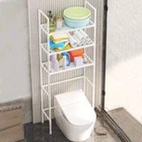 Havendro 3 Tier Bathroom Shampoo Towel Tissue Shelf Organizer White