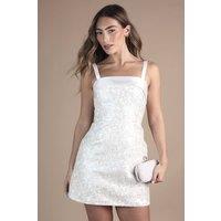 Coast Women's Ornate Lace Mini Wedding Dress in Ivory | Size: 18