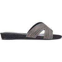 Carvela Women's 'Gala Mule Jewel' Sandals in Black | Size: 3