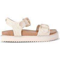 Carvela Women's 'Lenora Sandal' Sandals in Cream | Size: 7