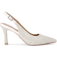 Carvela Women's 'Corletta Sling Court' Fabric Heels in White | Size: 8
