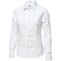 Nimbus Women's Rochester Oxford Long Sleeve Formal Shirt in Off-White | Size: Small