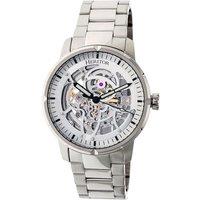 Heritor Automatic Men's Ryder Skeleton Dial Bracelet Watch in White