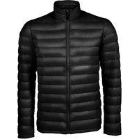 SOL'S Men's Wilson Lightweight Padded Jacket in Black | Size: XL
