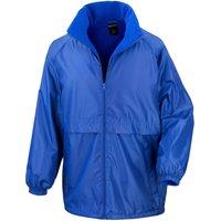 Result Core Men's Microfleece Lined Waterproof Jacket in Blue | Size: 2XL