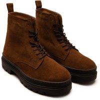Off the Hook Men's Blake Suede Leather Lace-Up Chukka Boots in Brown | Size: 11