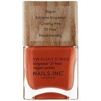 Nails Inc Women's 73% Plant Power Vegan Nail Polish (Various Shades) in What On Earth