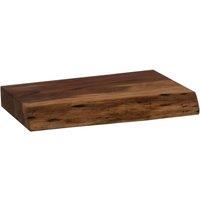 Hill Interiors Chopping Board 6cm x 40cm x 70cm in Brown | Size: 6 cm x 40 cm x 70 cm