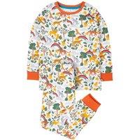 Frugi Sundown Pyjamas in White | Size: 18-24 m