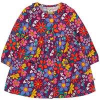 Frugi Girl's Cord Dress in Purple | Size: 3-6 m