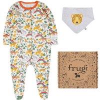 Frugi Into The Wild Gift Set in White | Size: 0-1 m