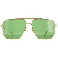 Bottega Veneta Women's Square Gold Green BV1012S