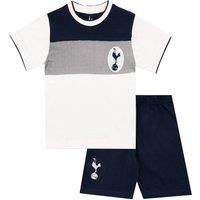 Tottenham Hotspur FC Boy's Spurs Logo Pyjamas | Size: 6-7 Years