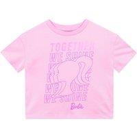 Barbie Girl's Together We Shine T-Shirt in Pink | Size: 12-13 Years