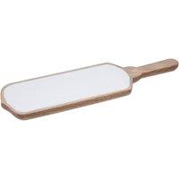 Orsina Kara Natural Paddle Serving Board in White