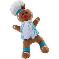 VFM e-Store Christmas Standing Gingerbread Decoration 43cm x 23cm Blue X 1 | Size: 43 cm x 23 cm