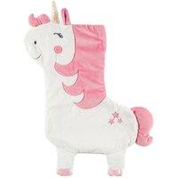 Sass & Belle Christmas Unicorn Stocking Sack - Pink