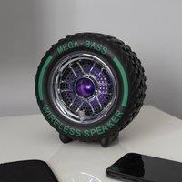 Menkind RED5 Tyre Speaker - Wireless in Black