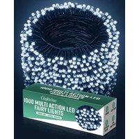 Globrite Cool White Fairy Lights 100m 1000LED String Lights for Indoor & Outdoor Decoration