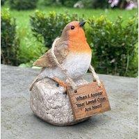 Animal Crackers Robin With When I Appear Love Ones Are Near Sign