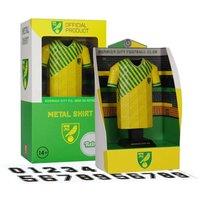 Radstuff Retro Norwich City Home Kit 1989-92 Metal Alloy Football Shirt