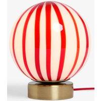 Cath Kidston Glass Marble Table Lamp - Red/White
