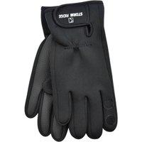Storm Ridge Neoprene Logo Gloves in Black
