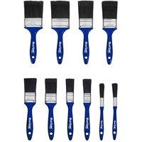 Bluespot Tools Synthetic Workshop Paint Brush Set, 10 Piece