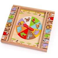 Bigjigs Toys Animal Shut The Box Game