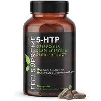 Feel Supreme 5HTP / Griffonia Simplicifolia Extract 60 Caps in Black