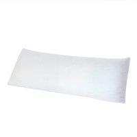 Lavio Long Bolster Pillow Memory Foam Pregnancy Nursing Support in White
