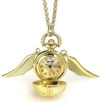 Harry Potter Men's Golden Snitch Necklace in Gold
