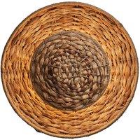 Industville Sea Grass Round Diffuser Wall Light - Natural | Size: Medium