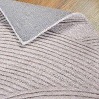 Industville Otley Hand Tufted Wool Rug - Light Brown | Size: 170 cm x 240 cm