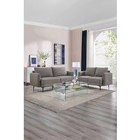 More4Homes Sofia 2+3 Seater Fabric Sofa Set in Taupe