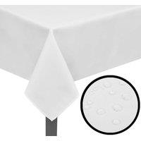 Berkfield Home 5 Tablecloths White 250 x 130 cm