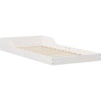 Berkfield Home White 90 x 210 cm Solid pine wood