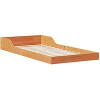 Berkfield Home Wax brown 100 x 220 cm Solid pine wood