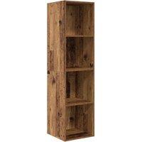Berkfield Home TV Cabinet Old wood 37 x 37 x 142.5 cm Engineered wood in Brown