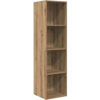 Berkfield Home TV Cabinet Artisan oak 37 x 37 x 142.5 cm Engineered wood in Brown