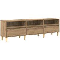 Berkfield Home TV Cabinet Artisan oak 150 x 30 x 45 cm Engineered wood