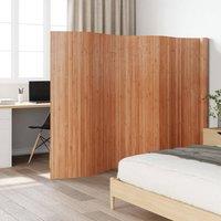 Berkfield Home Room Divider Natural 165x600 cm Bamboo in Brown