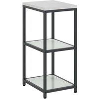 Berkfield Home Kitchen Storage Shelf with Storage Silver Galvanised steel