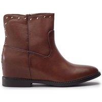 b.soleful Women's 'Gazellea' Porvair Ankle Boots in Tan | Size: 6