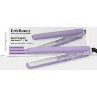 Erth Skin London Women's ErthBeauty London Gleam & Glide Pro Hair Styler Mini Straightener in Natural